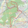 Trace GPS D'Achéres à Saint Germain en Laye, itinéraire, parcours