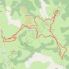 Trace GPS Otsaxar, Otsamunho, Errola en circuit depuis les Aldudes, itinéraire, parcours