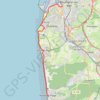 Trace GPS Boulogne-sur-Mer - Hardelot-Plage, itinéraire, parcours