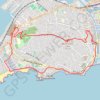 Trace GPS Marche dans Sète, itinéraire, parcours