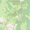 Trace GPS Balade sur Nizerolles, itinéraire, parcours
