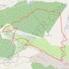 Trace GPS Montagne de l'Audibergue, itinéraire, parcours