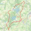 Trace GPS Circuit des étangs Sud - Rhodes, itinéraire, parcours