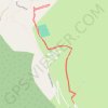 Trace GPS Rando Valdeblore-Millefond, itinéraire, parcours