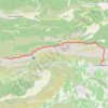 Trace GPS Pic des Mouches, itinéraire, parcours
