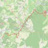 Trace GPS EJ 2 Les Planches Passenans, itinéraire, parcours