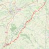 Trace GPS GR655 De Lusignan (Vienne) à Mazeray (Charente-Maritime), itinéraire, parcours