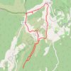 Trace GPS Autour de l'abbaye de Sénanque, itinéraire, parcours
