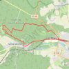Trace GPS Dourdan clocher Sainte Mesme, itinéraire, parcours