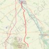 Trace GPS De Châlons-en-Champagne au Meix-Tiercelin, itinéraire, parcours