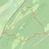 Trace GPS Le Mont Sâla par le Creux du Croue-9034874, itinéraire, parcours