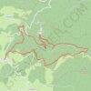 Trace GPS Grotte de Chambey et Pierre des Sacrifices, itinéraire, parcours