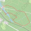 Trace GPS Les étangs des Moines - Fourmies, itinéraire, parcours