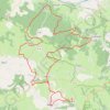Trace GPS Les Bourruts - Thégra, itinéraire, parcours