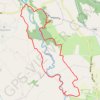 Trace GPS La vallée du Gabas entre Sedzère et Gabaston, itinéraire, parcours