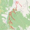 Trace GPS Vers la Tête d'Aval, itinéraire, parcours