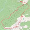 Trace GPS Bellaud, itinéraire, parcours