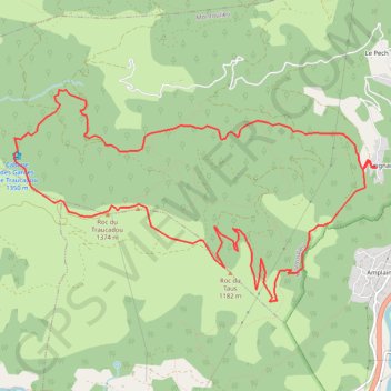 Trace GPS Boucle de Seignaux, itinéraire, parcours