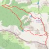 Trace GPS Pic de Crabère par les gorges de Maudan, itinéraire, parcours