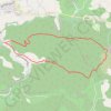 Trace GPS Salernes - les ruines de Garduera et de Peneyron, itinéraire, parcours