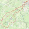 Trace GPS QUINSSAINES-LEPAUD-CHAMBON-ST LOUP-GOUZON-8965690, itinéraire, parcours