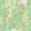 Trace GPS Circuit au Nord Est de Gentioux-Pigerolles, itinéraire, parcours