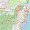 Trace GPS Tour de la Napoule, itinéraire, parcours