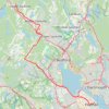 Trace GPS Halifax - Upper Sackville, itinéraire, parcours
