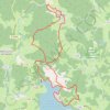 Trace GPS Parc du Morvan - Montsauche-les-Settons, itinéraire, parcours