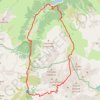 Trace GPS Brèche de Badescure en boucle depuis le lac d'Estaing (RKT), itinéraire, parcours