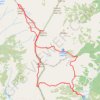 Trace GPS Vihren hut - Vihren - Koncheto - Banski Sukodol - Kazana - V..., itinéraire, parcours