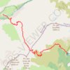 Trace GPS Du refuge des Souffles au Désert-en-Valjouffrey, itinéraire, parcours