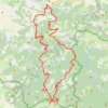 Trace GPS Rando Saint Géniès (34) - Saint Félix (12), itinéraire, parcours