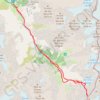 Trace GPS Ailefroide Occidentale, Glacier long (Ecrins), itinéraire, parcours