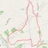 Trace GPS Chemin de la Belle Herbe - Bois Hellain, itinéraire, parcours