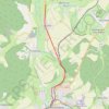 Trace GPS Neufchâteau - Domrémy-la-Pucelle, itinéraire, parcours