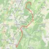 Trace GPS De Saint-Lothain à Lavigny via Voiteur, itinéraire, parcours