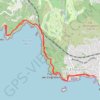 Trace GPS Sentier du Littoral - Bandol - Port d'Alon, itinéraire, parcours