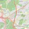 Trace GPS Clamart - Verrières, itinéraire, parcours