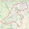 Trace GPS Tour du Pays de Valençay (Indre, Loir-et-Cher), itinéraire, parcours