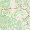 Trace GPS GR93 Randonnée de Lus-la-Croix-Haute (Drôme) à La Roche des Arnauds (Hautes-Alpes), itinéraire, parcours