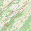 Trace GPS Tours Montmayeur (Combe de Savoie), itinéraire, parcours