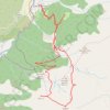 Trace GPS Cresta y pic de la Gelada, itinéraire, parcours