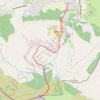 Trace GPS Randonnée vers la Rhune : Départ Ascain, itinéraire, parcours