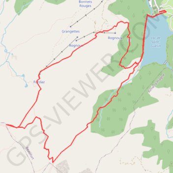 Trace GPS Grand Mont, itinéraire, parcours