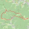 Trace GPS Boucle Rouge-Gazon Gresson Rossberg, itinéraire, parcours
