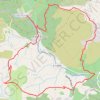 Trace GPS Salagou - La Dourbie, itinéraire, parcours