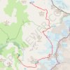 Trace GPS Carro Evettes, itinéraire, parcours