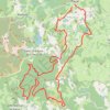 Trace GPS Château Vert - Flayat, itinéraire, parcours