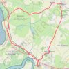 Trace GPS Vergeroux 35 kms, itinéraire, parcours